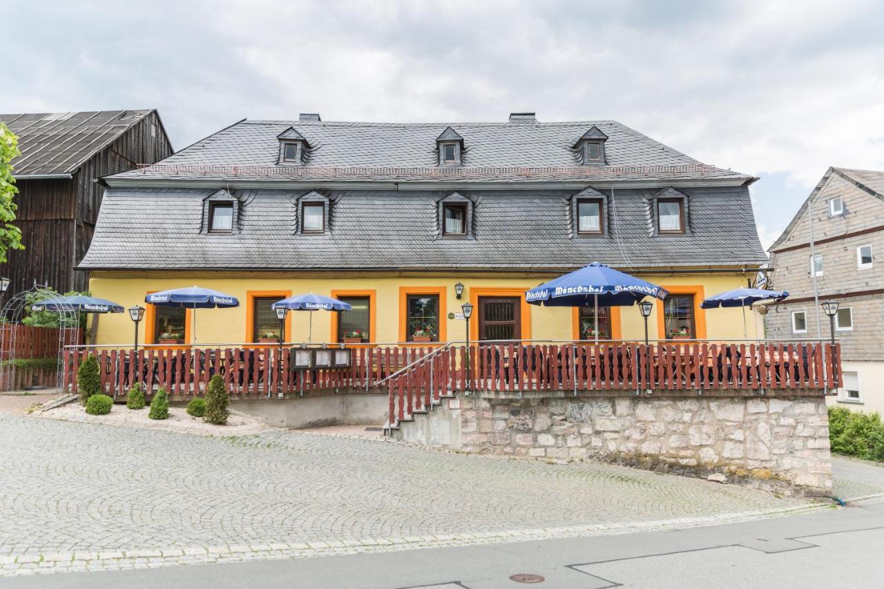Gasthof Zum Goldenen Hirschen Hotel Geroldsgrun Buitenkant foto
